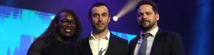 Vincent Philippe reçoit son trophée de la Nuit des Étoiles 2017